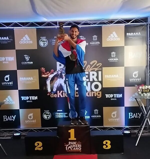 Angel Baéz, campeón paraguayo en panamericano de kickboxing - Polideportivo - ABC Color