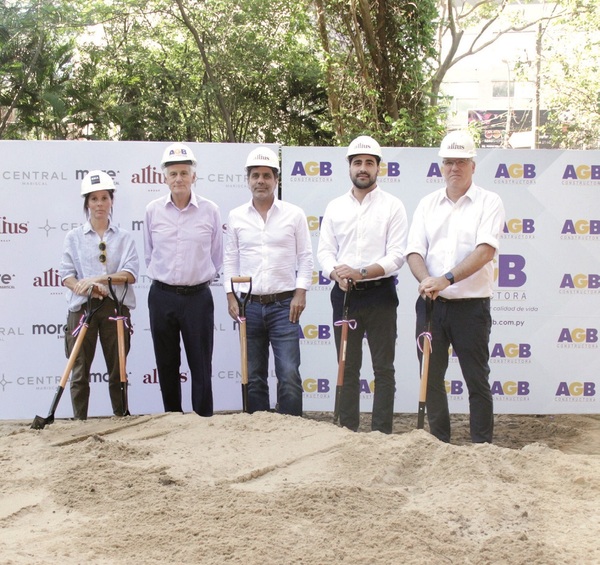 El proyecto Central de Altius Group Paraguay tuvo su palada inicial | Real Estate | 5Días