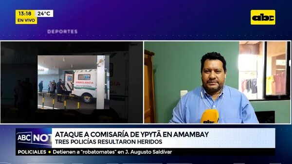 Ataque a comisaría de Ypytã en Amambay - ABC Noticias - ABC Color