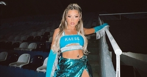 Kaese habló de su experiencia como telonera en el concierto de Bad Bunny