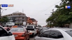 Caos en el puente San Roque por estrictos controles en Argentina