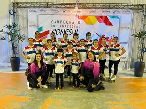 Escuelas de patinaje de Minga Guazú y Campo 9 en lo más alto de Conesul - La Clave
