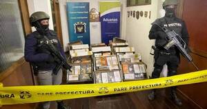 La Nación / Incautan en Montevideo 653 kilos de cocaína procedente de Paraguay