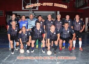 Sport Martes, campeón Sub 50 en Barrio Jara - Polideportivo - ABC Color