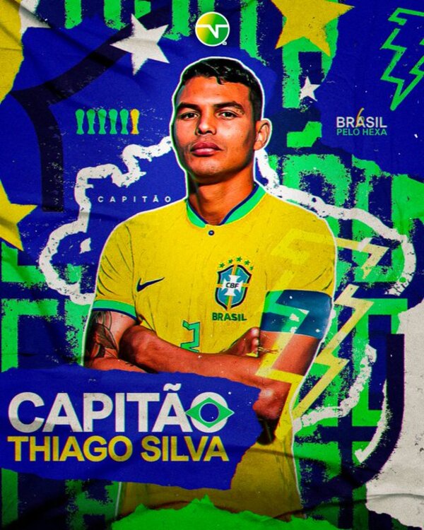 Fin del misterio: Thiago Silva será el capitán de Brasil en debut ante Serbia