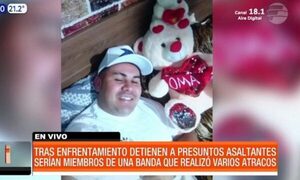 Detuvieron a delincuentes tras enfrentamiento en Piribebuy - Paraguaype.com