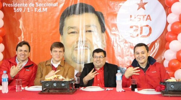 Seccionalero abdista presume de sus recursos durante la campaña