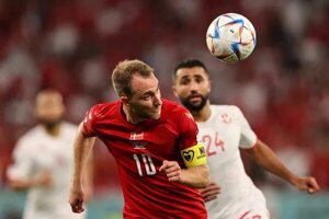 Dinamarca no pudo con Túnez - Fútbol Internacional - ABC Color