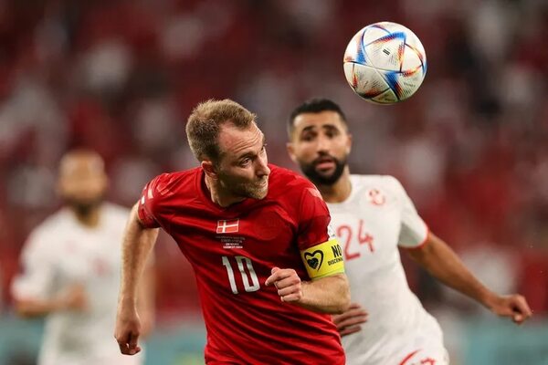 Dinamarca no pudo con Túnez - Fútbol Internacional - ABC Color