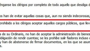 Cardenal analiza el futuro de Narciso en el Cones por prohibición canónica
