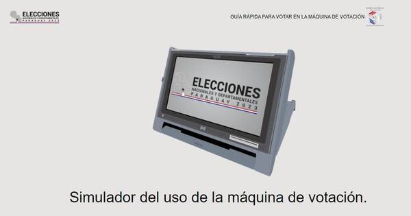 La Nación / Simulador de votación, una herramienta clave para electores