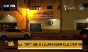 Hallan cadáver de mujer atada de los pies en San Lorenzo | Telefuturo