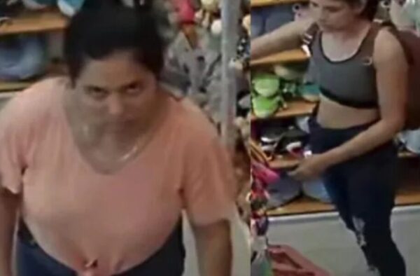 Tres doñas robaron termos chuchis de una tienda