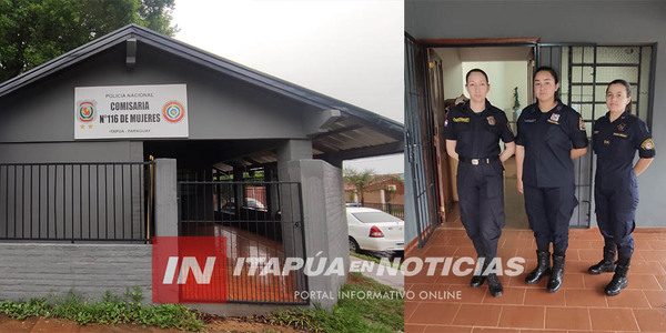 CASI TODO LISTO PARA DAR FUNCIONAMIENTO A LA NUEVA COMISARÍA DE MUJERES