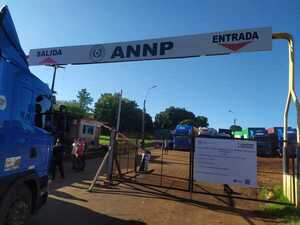 Camioneros en pie de guerra con encargados de ANNP