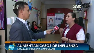 XVIII Región Sanitaria: Aumentan casos de influenza - SNT
