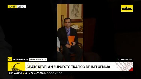 Chats revelan como extorsionaban - ABC Noticias - ABC Color