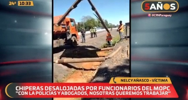 Chiperas son desalojadas y afirman que se verán perjudicadas