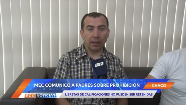 Libretas de calificaciones no pueden ser retenidas por instituciones privadas y subvencionadas