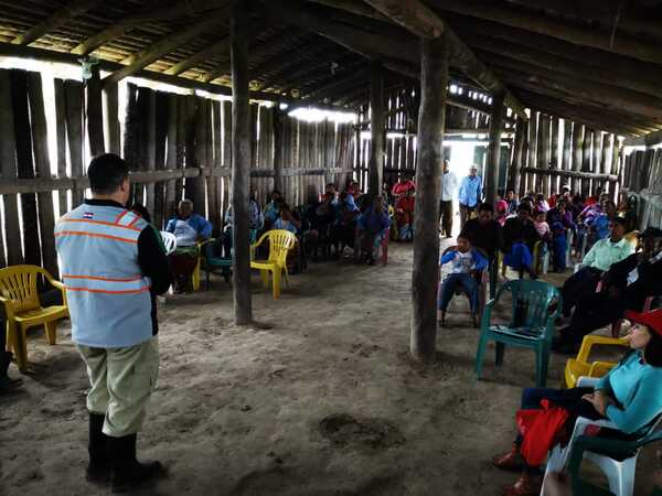 Visitaron comunidad indígena Kelyenmagategma, en Presidente Hayes