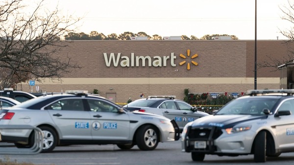Masacre en un Walmart de Virginia: un empleado baleó a seis compañeros de trabajo
