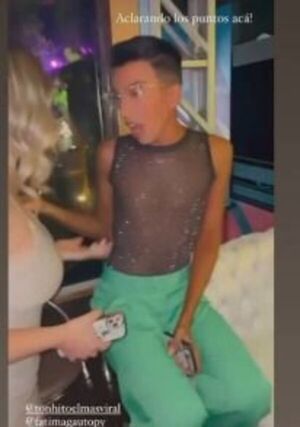 Fátima Gauto le agradeció a Toñito por decirle "gordita"