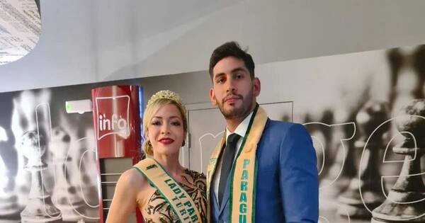 La Nación / Reina y rey de belleza paraguayos compiten en Perú