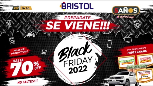 Se viene el Black Friday de Bristol - C9N