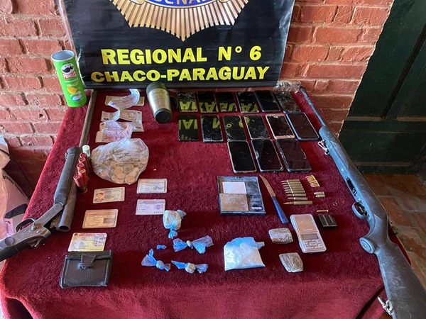 Desbarataron foco de microtráfico en Mariscal Estigarribia