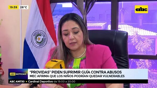 ‘’Providas’' piden suprimir guía contra abusos - ABC Noticias - ABC Color