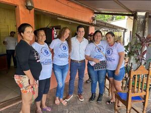 Lista 9: Alejandro Rojas visitó a dirigentes y afiliados del PLRA, de Capitán Bado