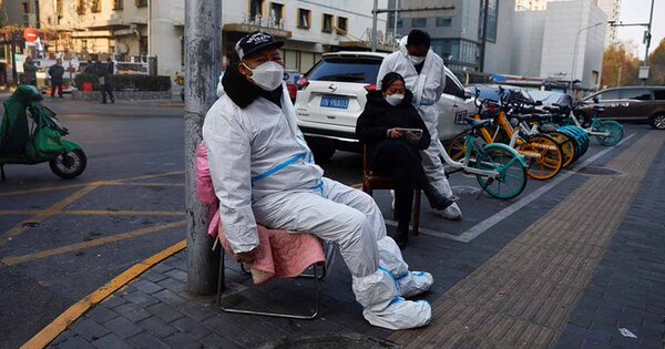 Se registra un récord de casos diarios de covid-19 en China