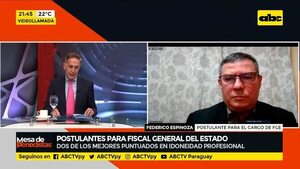 Postulantes para fiscal general del estado - Mesa de Periodistas - ABC Color