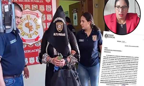 Detienen a mujer que denunció por extorsión de USD 100 mil a agentes de Homicidios – Diario TNPRESS