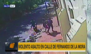 Violento asalto a mujer en Fernando de la Mora | Telefuturo