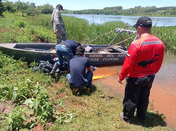 Hallan cadáver de pescador desaparecido desde el domingo en el río Acaray - La Clave