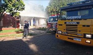 Vivienda se incendia en CDE