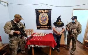 Detienen a un microtraficante de drogas en Caaguazú – Prensa 5