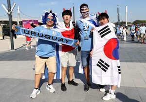 Mundial Qatar 2022: Así forman Uruguay y Corea para el debut - Mundial Qatar 2022 - ABC Color