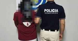 La Nación / Detienen a presunto implicado en el asesinato de una mujer en San Lorenzo