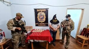 Cae microtraficante de drogas en Caaguazú - Noticiero Paraguay