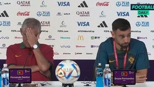 DT de Portugal se harta de las preguntas sobre Cristiano - La Prensa Futbolera