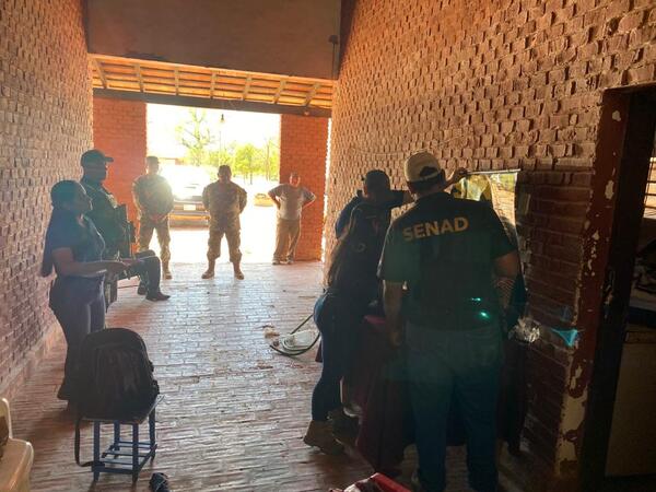 Allanan e incautan drogas en una Villa Militar en el Chaco - Megacadena — Últimas Noticias de Paraguay