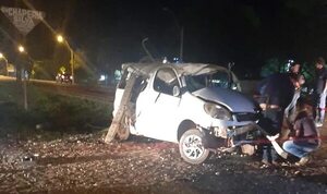 Violento accidente de tránsito deja dos fallecidos  - ABC en el Este - ABC Color