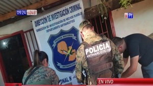 Cuatro detenidos en allanamientos contra el microtráfico - Noticias Paraguay