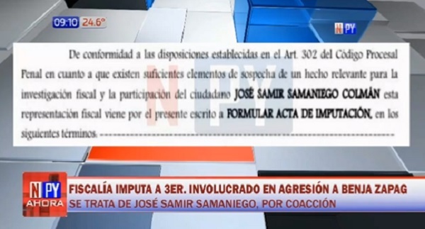 Otro joven es imputado en el caso Benjamín Zapag