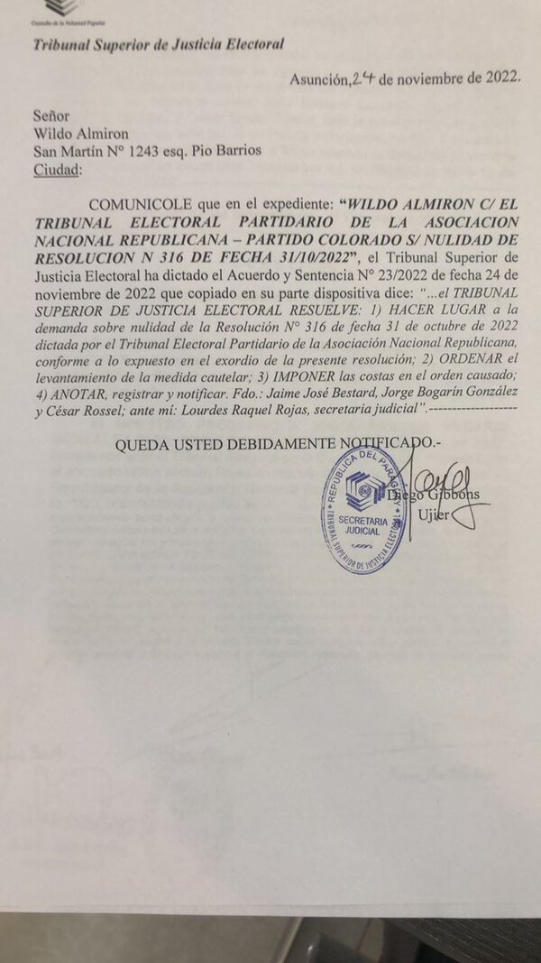 El TSJE confirma que se votarán en las 14 Seccionales de Argentina - El Trueno