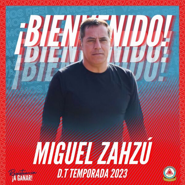 Miguel Ángel Zahzú dirigirá a Resistencia en el 2023 | 1000 Noticias