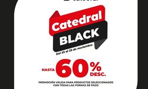 Farmacia y Perfumería Catedral, ofrece DESCUENTOS IMPERDIBLES en su edición CATEDRAL BLACK 