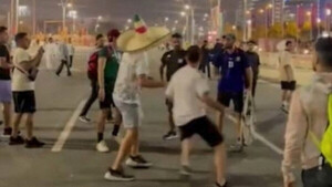 Diario HOY | Video| Violentos enfrentamientos entre hinchas argentinos y mexicanos en Qatar